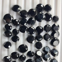 Diamant noir élégant diamants en vrac produit rond coupe brillante IGI certifié