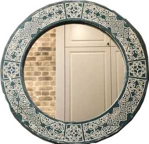 Último modelo de espejo de pared con incrustaciones de hueso, espejo decorativo de pared con incrustaciones de hueso, marco de fotos con efecto de sombra de la India - Product Image 3