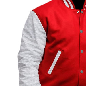 Vestes universitaires pour hommes avec broderie personnalisée de logo, dernière mode, meilleures ventes, manches longues, veste universitaire pour hommes - Product Image 4