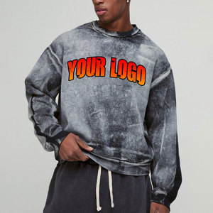 Sudaderas de Invierno para Hombre OEM/ODM, Sudaderas con Logotipo Personalizado, Sudaderas Vintage Lavadas al Ácido, Impresión Básica, Bordado Personalizado - Product Image 4