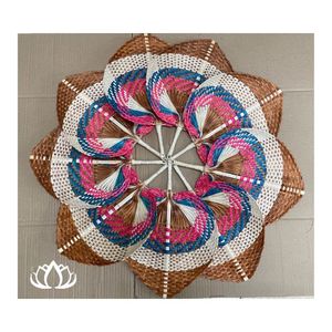 พัดไม้ไผ่ขายดีที่สุด ปี 2026 ดีไซน์สะอาดตา เป็นมิตรต่อสิ่งแวดล้อม สำหรับคลายร้อนในฤดูร้อนและตกแต่งงานแต่งงาน น้ำหนักเบา ใช้งานง่าย จับถนัดมือ - Product Image 1