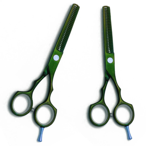 Ensemble de ciseaux à effiler professionnels en acier inoxydable avec lame affûtée, outils de coiffure pour salon de beauté - Product Image 4