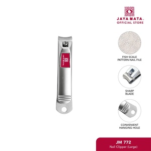 Coupe-ongles professionnel JAYA MATA JM772 en acier inoxydable, lame incurvée de 75 mm, coupe-ongles durable et tranchant, usage personnel - Product Image 5