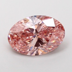 Diamant rose ovale de 1,81 carat, de couleur rose brunâtre intense, cultivé en laboratoire, CVD, clarté VVS2, excellente taille, diamant rose lâche éthique - Product Image 6