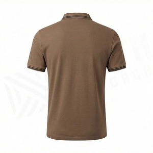 เสื้อโปโลผู้ชายสั่งทำขายส่ง พร้อมโลโก้พิมพ์ลาย ดีไซน์ใหม่ สีพื้น ผ้าถัก ผลิตในปากีสถาน - Product Image 2