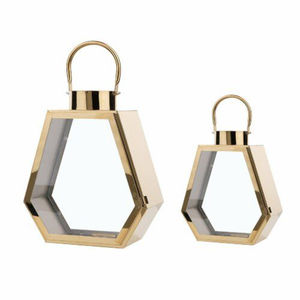 Lanterne à bougie élégante en acier inoxydable et verre pour la décoration intérieure et extérieure, grossiste en lanternes argentées - Product Image 4