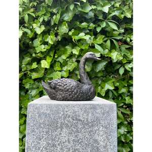 Sculpture de cygne en bronze facilement transportable, prix de gros - Product Image 4