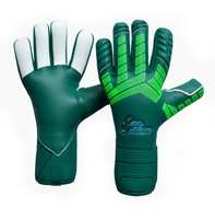 Guantes de Portero de Fútbol Profesionales, Blancos, Unisex, con Logotipo Personalizado OEM, Protección para los Dedos, Embalaje a Color, MOQ