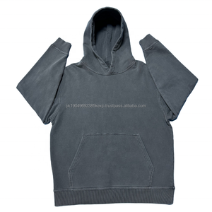 Sudadera con Capucha de Estilo Vintage Lavada al Ácido, Personalizable con Etiqueta Privada, para Hombre, 500GSM, Algodón de Calidad, Felpa Francesa - Product Image 2