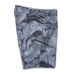 Shorts de pêche durables pour hommes, séchage rapide, shorts de plage d'été confortables avec taille extensible et coutures renforcées - Product Image 3