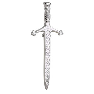 Boucle et épingle de ceinture écossaise en acier inoxydable, faites à la main, design personnalisé, haute qualité, pour uniforme de fanfare écossaise - Product Image 5