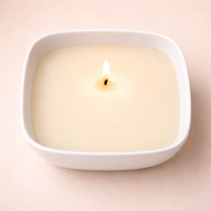 Recipiente de cerámica de doble tono para velas, cuenco ancho de pared gruesa, resistente al calor, acabado de esmalte liso, para una sola vela, decoración de lujo reutilizable - Product Image 3