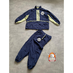 Conjunto de Chaqueta y Pantalones de Nylon Personalizado 2025, Traje Deportivo con Cremallera, Chaqueta Cortavientos y Pantalones de Nylon - Product Image 5