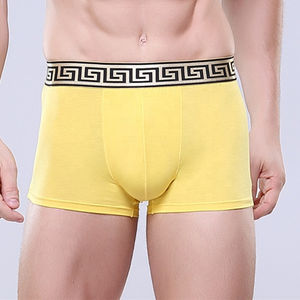 Ropa Interior Masculina de Spandex/Algodón, Tejido Liso, Transpirable, de Secado Rápido, Cómoda, Cintura Alta con Logotipo, para Adultos, ODM - Product Image 6