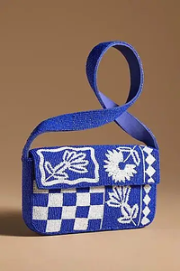 Sac à main en paille brodé La Dolce Vita, motif citron rayé rose, bandoulière unique, style preppy pour femme, sac d'usage quotidien - Product Image 2