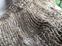 Tissu géotextile en jute de style industriel, non tissé, pour la protection des sols, contrôle de l'érosion, filet en jute naturel, tapis de drainage, protection des pentes