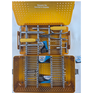 Juego de Instrumentos DHS (Tornillo Dinámico de Cadera) en Oferta, Juego Universal de Instrumentos para Extracción de Tornillos para Cirugía Ortopédica, Acero Inoxidable - Product Image 1