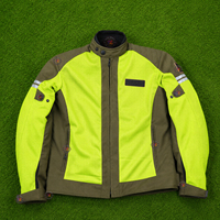 Blouson de moto en textile respirant et imperméable de qualité supérieure pour l'été, grande taille, équipement de protection