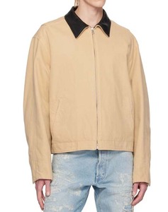 เสื้อแจ็คเก็ตผ้าแคนวาส OEM สำหรับสตรีทแวร์ แฟชั่น ระบายอากาศ กันลม สำหรับทุกเพศ ทุกวัย เหมาะสำหรับฤดูหนาว หนัก ทนทาน ใช้งานกลางแจ้ง สไตล์วินเทจ มีซิป - Product Image 1