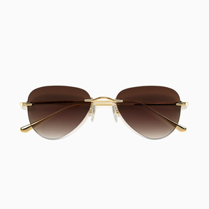 Occhiali da Sole Senza Montatura Design Esclusivo CL, Aste Senza Nichel, Lenti in Nylon, Occhiali <span class=keywords><strong>di</strong></span> Lusso - Product Image 4