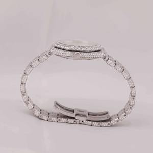 Reloj de Lujo Moderno y Elegante con Diamantes de Laboratorio VVS Moissanite, Relojes Hechos a Mano para Hombre, Disponibles en Stock - Product Image 2