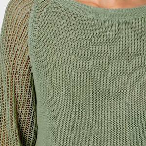 Suéter de punto para mujer estilo hip-hop - Jersey holgado de invierno - Ropa urbana femenina de color liso y elegante 2026 transpirable - Product Image 4