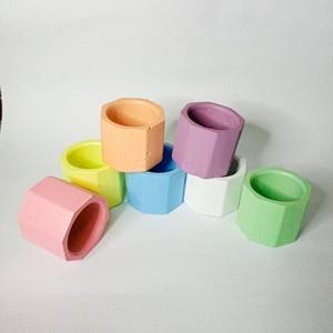 Portavelas de Concreto Hecho a Mano de Primera Calidad TCE para Decoración del Hogar e Interiores, Regalo para Hoteles/Restaurantes - Product Image 1