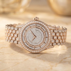 Reloj de pulsera de diamantes de la mejor calidad, reloj de lujo para hombre con caja de acero inoxidable y cristal de zafiro para uso masculino, de proveedor indio. - Product Image 1