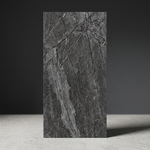 Carreaux de porcelaine effet marbre brillant, aspect marbre poli, bleu et blanc Carrara, 120x60, carreaux de sol en vinyle 60x60 - Product Image 2