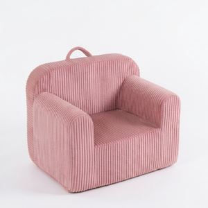 Sillón Infantil de Espuma, Cómodo y Suave, de Tela de Pana, para Niños y Niñas, Ideal para la Escuela, el Dormitorio, la Sala de Estar, el Parque - Product Image 3