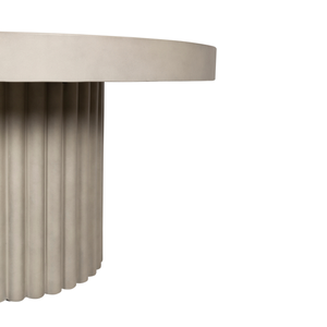 Table à manger ronde de luxe en GFRC, design personnalisé, fabriquée au Vietnam, pour projets d'aménagement intérieur de centres commerciaux et d'entrées - Product Image 6