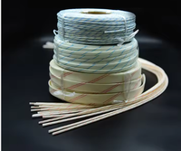 Manchon flexible en PVC pour câbles électriques, isolation électrique 2715, gaine tressée en fibre de verre