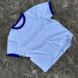 Camiseta Ringer Personalizada Venomous, Tejida con 100% Algodón, Cuello en Contraste Blanco, Cómoda, Estilo Urbano, Unisex, OEM - Product Image 1