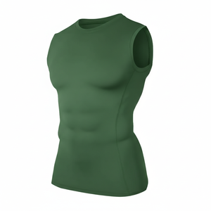 Haut de sport sans manches pour femme, à compression, anti-transpiration, idéal pour le fitness et les loisirs - Product Image 5