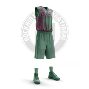Uniforme de Baloncesto Moderno de Poliéster, Material Flexible y Duradero Diseñado para Comodidad, Rendimiento y Uso Prolongado en Equipo - Product Image 3
