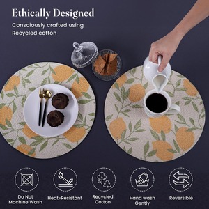 Set de table en coton de qualité supérieure, fait main, pour la cuisine et la décoration de la maison, disponible à la vente - Product Image 5
