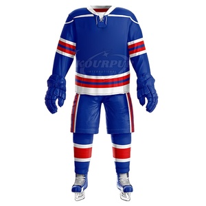 Nouvelle arrivée personnalisable ensemble de maillots de hockey sur glace uniforme à bas prix en différentes couleurs - Product Image 1