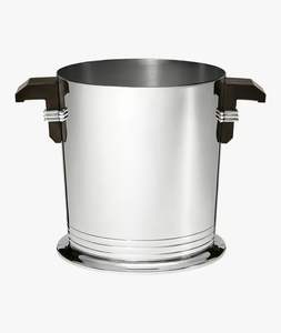 Cubo de hielo de acero inoxidable de primera calidad para servir en bares de lujo en el hogar, con aislamiento de doble pared y asa duradera. - Product Image 1