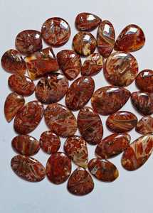 AMAN GEMS JEWELLERY Cuarzo Natural en Barra para Joyería, Suministros al por Mayor para Anillos, Colgantes y Piedras Preciosas Hechos a Mano, Corte Ovalado y Corte Pera - Product Image 3