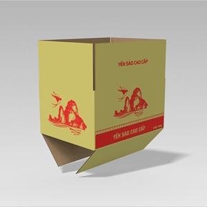 Caja de Embalaje de Lujo Personalizada para Alimentos, Diseño Nido de Pájaro, Regalo Premium con Materiales Reciclados, Proveedor Mayorista OEM ODM de Vietnam - Product Image 3