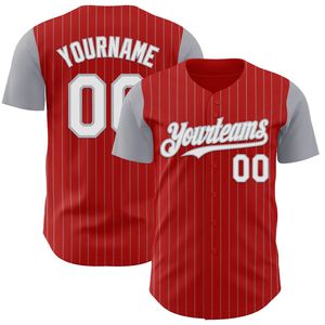 Custom Breathable Quick-Dry Summer Baseball Jersey 100% Polyester Heat-Transfer Printed Short Sleeve Crew Neck Team Name - Product Image 5