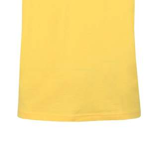 Camisetas de primera calidad para niños, 240 g/m², camiseta amarilla lisa, camiseta con cuello redondo para hombre, nueva llegada, cuello grueso, corte holgado y extragrande. - Product Image 2