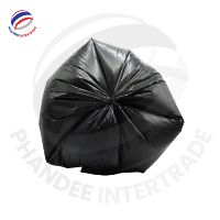 Rouleau de sacs poubelles jetables personnalisables Eagle Brand, noirs, en HDPE et PP, avec fermeture Starseal, robustes, pour usage domestique, options OEM disponibles