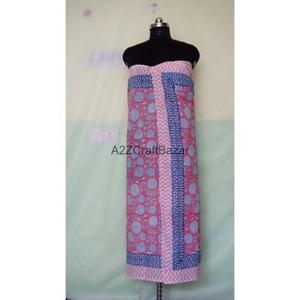 Wholesale Large Cotton Block Print Solid Color Sarong Pareo Beach Bikini Cover <b>Wrap</b> Scarf Women Summer Vacation Wear - Product Image 4