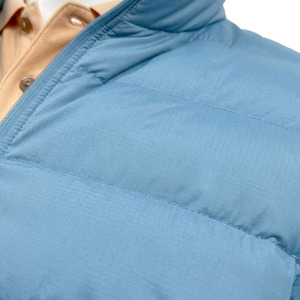 Veste matelassée personnalisée élégante pour homme - Manteau d'hiver épais avec fermeture éclair et poignets côtelés - Qualité supérieure - Product Image 3