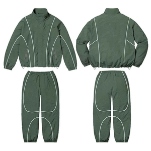 Custom Men's Tracksuit Windbreaker Outfits Nylon Set Suit Sport Jacket Track Zip up <b>Wind</b> <b>Breaker</b> Tracksuits for Men - Product Image 6