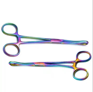 Pince à éponge mini Forester à fentes pour piercing corporel, outils de piercing de haute qualité, prix de gros abordable, faible MOQ - Product Image 4