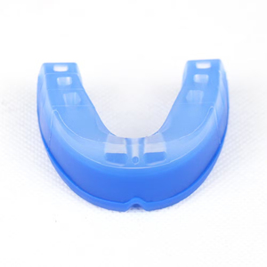 Protector Bucal Ecológico de EVA Personalizado, Protector Dental Azul para Entrenamiento de Boxeo, Todas las Temporadas - Product Image 4