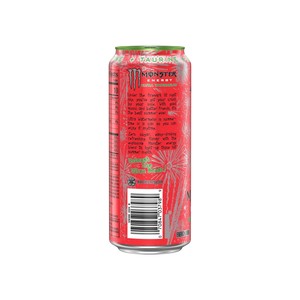 Bebida Energética Avanzada, Monster Ultra Watermelon, Refresco de Larga Duración - Product Image 6
