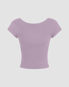 Summer sale ladies Fashion Top Everyday Wear Essential Styling Slim Fit Body Hugging Perfect For Casual Basic But High Quality - Product Image 1